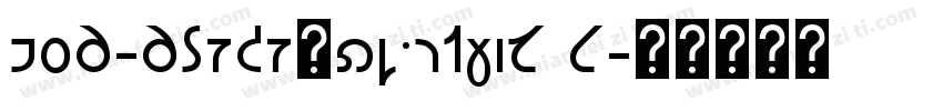 FOT-TsukuBRdGothic S字体转换